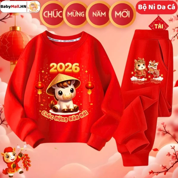 Khi bộ đồ Tết vải nỉ vừa dễ thương vừa gây khó chịu cho làn da nhạy cảm của trẻ - Ảnh 1 Khi bộ đồ Tết vải nỉ vừa dễ thương vừa gây khó chịu cho làn da nhạy cảm của trẻ - Ảnh 1