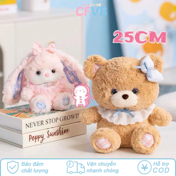 Khi bộ đôi gấu bông mềm mại bất ngờ trở thành nguồn an ủi mỗi tối cho bé và bạn gái - Ảnh 1