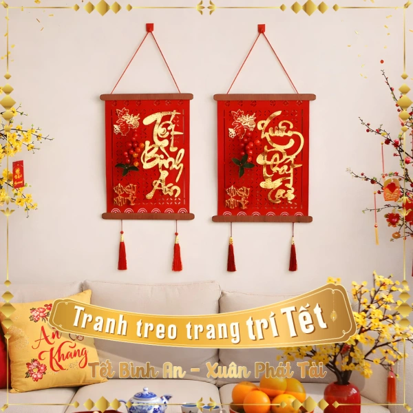 Khi bỏ qua chiều cao của đồ trang trí phòng khách, không gian đón năm mới lại trở nên ngột ngạt - Ảnh 2