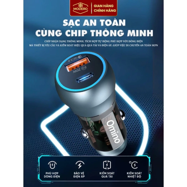 QC 3.0 (Quick Charge 3.0) và chuẩn USB‑C Power Delivery (PD) là hai công nghệ sạc nhanh đang được tích hợp rộng rãi trong các bộ sạc ô tô hiện nay. (Ảnh 2) QC 3.0 (Quick Charge 3.0) và chuẩn USB‑C Power Delivery (PD) là hai công nghệ sạc nhanh đang được tích hợp rộng rãi trong các bộ sạc ô tô hiện nay. (Ảnh 2)