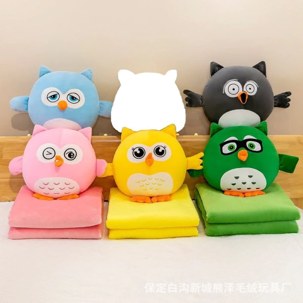 Trong số các mẫu chăn gối đa năng hiện nay, Bộ chăn gối văn phòng đa năng hình thú dễ thương (giá gốc 146,050 VND, giảm còn 115,000 VND) đang nhận được nhiều lời khen ngợi. (Ảnh 4)