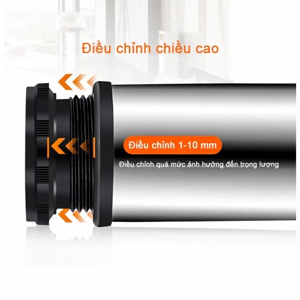 Thông số tiêu chuẩn cho phần chiều cao điều chỉnh thường dao động từ 15mm đến 30mm. (Ảnh 3)