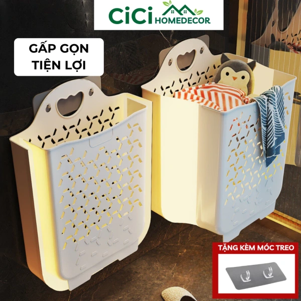 Khi chiếc giỏ gấp gọn treo tường bằng nhựa dẻo gây trượt, bạn sẽ khám phá sức chịu tải thực tế của nó. - Ảnh 1