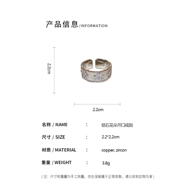 Khi chiếc nhẫn đá zircon mở hoa nhẹ nhàng biến tay trỏ thành điểm nhấn sang trọng bất ngờ - Ảnh 5 Khi chiếc nhẫn đá zircon mở hoa nhẹ nhàng biến tay trỏ thành điểm nhấn sang trọng bất ngờ - Ảnh 5