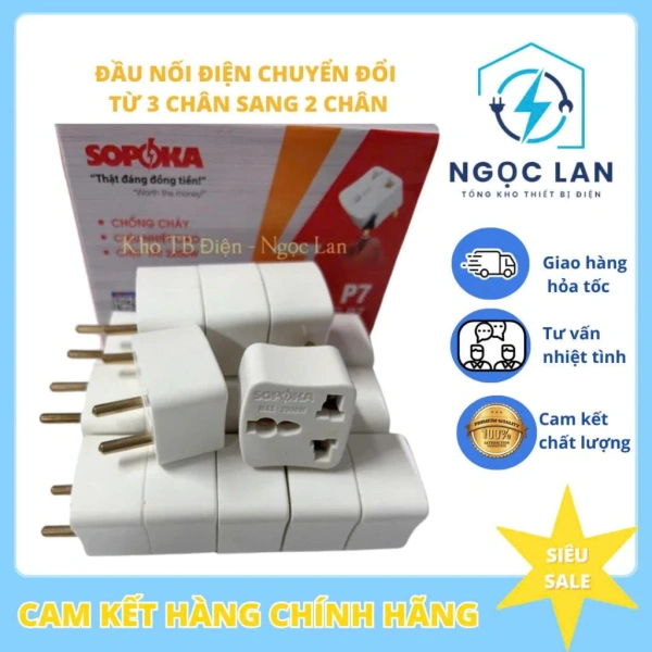 Khi đầu nối điện chuyển đổi từ 3 chân sang 2 chân P7 không phù hợp, mọi thiết bị trong nhà đều cảm nhận sự gián đoạn - Ảnh 1