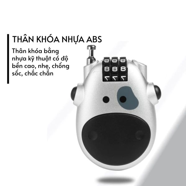Khi dây khóa thép 3 số trở thành giải pháp bất ngờ để bảo vệ nón, vali và mũ bảo hiểm trong những chuyến đi hàng ngày - Ảnh 4 Khi dây khóa thép 3 số trở thành giải pháp bất ngờ để bảo vệ nón, vali và mũ bảo hiểm trong những chuyến đi hàng ngày - Ảnh 4