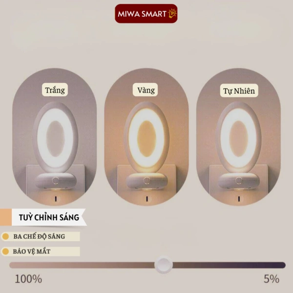 Hiện nay, thị trường có đa dạng mẫu đèn ngủ được quảng cáo là “thông minh”. (Ảnh 4)