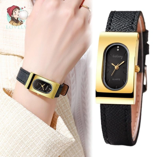 Khi đồng hồ chữ nhật dây PU siêu nhẹ, cổ tay mỏng cuối cùng mới cảm nhận được sự vừa vặn thực sự - Ảnh 1