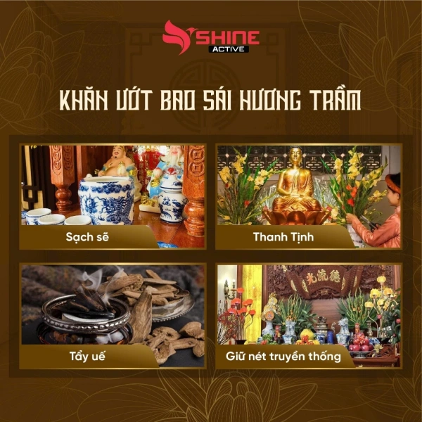 Khi dùng khăn ướt hương trầm để vệ sinh bàn thờ, mùi thơm tự nhiên bất ngờ kéo dài suốt cả ngày - Ảnh 5