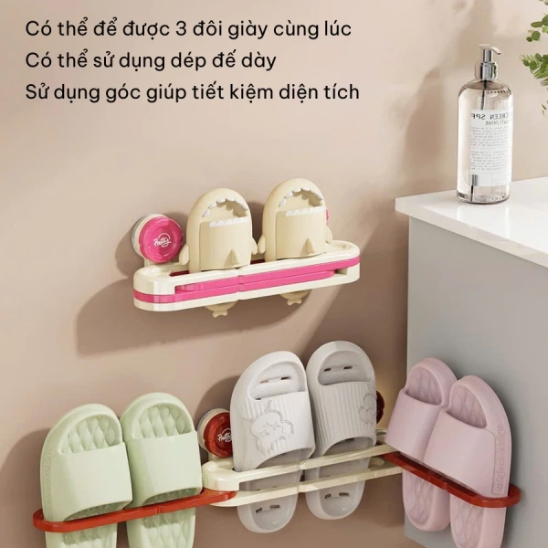 Khi giá treo dép hút chân không thực sự giữ sạch sàn nhà, bất ngờ trước sức mạnh ẩn - Ảnh 1
