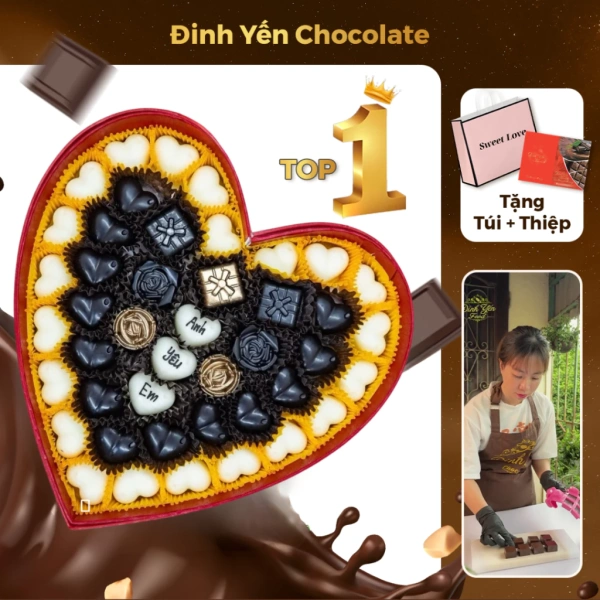 Khi hộp quà socola Valentine được mở, niềm vui ngọt ngào nhanh tan khi chỉ còn vài viên cuối - Ảnh 1 Khi hộp quà socola Valentine được mở, niềm vui ngọt ngào nhanh tan khi chỉ còn vài viên cuối - Ảnh 1
