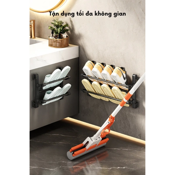 Nhờ không có đinh, vít, bạn sẽ không lo ngại về việc hư hỏng tường hay cần sửa chữa lại sau này. (Ảnh 5) Nhờ không có đinh, vít, bạn sẽ không lo ngại về việc hư hỏng tường hay cần sửa chữa lại sau này. (Ảnh 5)
