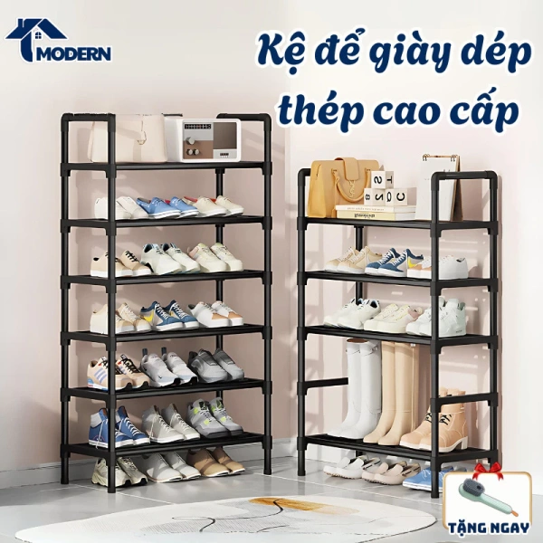 Khi kệ giày thép gấp gọn tiết kiệm diện tích, độ bền khiến bạn ngạc nhiên trong khi tùy chỉnh độ cao vẫn là thách thức - Ảnh 1 Khi kệ giày thép gấp gọn tiết kiệm diện tích, độ bền khiến bạn ngạc nhiên trong khi tùy chỉnh độ cao vẫn là thách thức - Ảnh 1