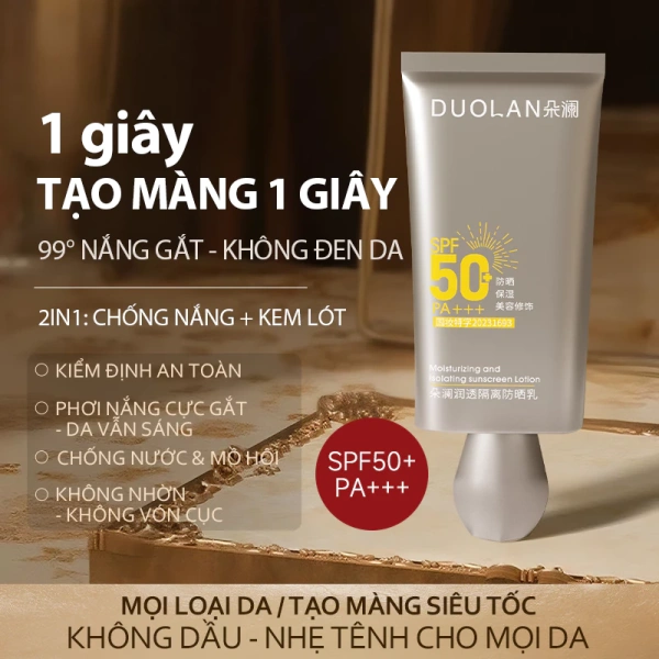 Khác với kem nền hay kem dưỡng, một số kem chống nắng không có “finish” dạng mat hoặc satin. (Ảnh 2)