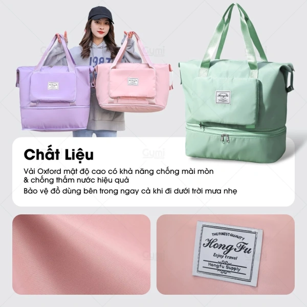 Không chỉ là công cụ hữu ích, túi du lịch gấp gọn còn là một phần của phong cách du lịch. (Ảnh 4) Không chỉ là công cụ hữu ích, túi du lịch gấp gọn còn là một phần của phong cách du lịch. (Ảnh 4)