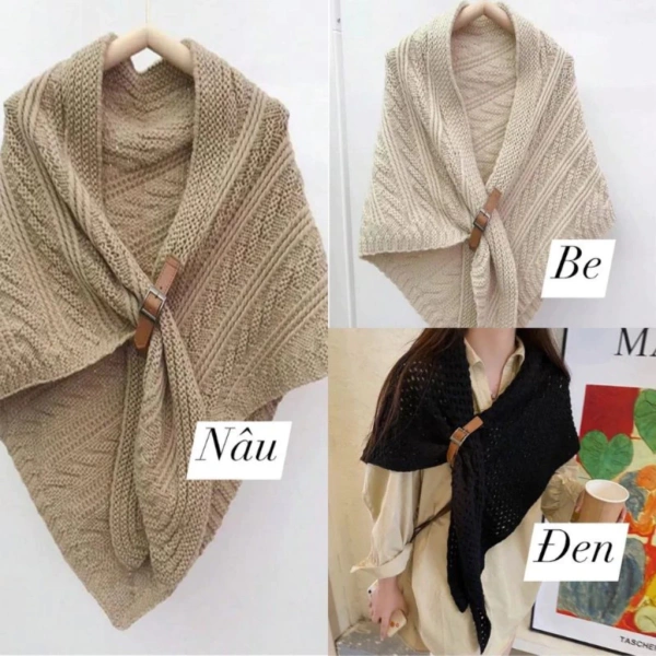 Khi khăn choàng 2 trong 1 len cashmere phong cách Hàn Quốc trở thành “cứu cánh” bất ngờ trong những buổi sáng se lạnh - Ảnh 1 Khi khăn choàng 2 trong 1 len cashmere phong cách Hàn Quốc trở thành “cứu cánh” bất ngờ trong những buổi sáng se lạnh - Ảnh 1