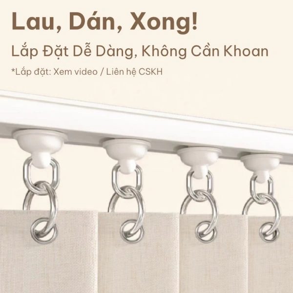 Rèm vải chống thấm không đơn thuần chỉ là “vải phủ” lên tấm ray. (Ảnh 2) Rèm vải chống thấm không đơn thuần chỉ là “vải phủ” lên tấm ray. (Ảnh 2)