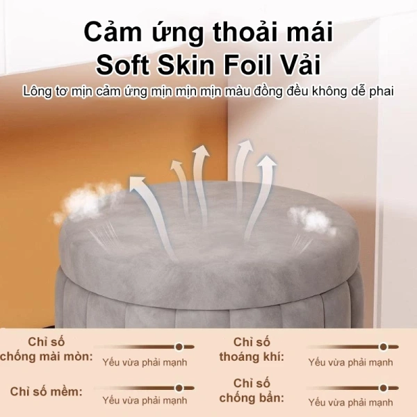 Thị trường hiện nay cung cấp nhiều mẫu ghế với tính năng lưu trữ khác nhau. (Ảnh 3)