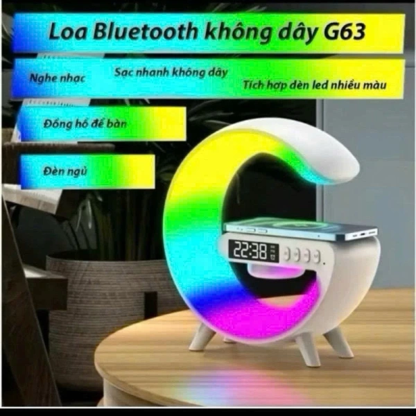 Khi loa Bluetooth không dây tích hợp đèn LED và đồng hồ báo thức khiến buổi sáng trở nên nhẹ nhàng hơn - Ảnh 1