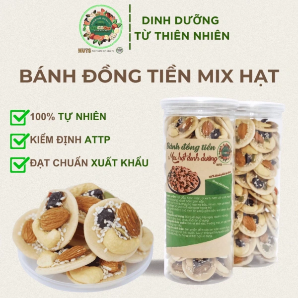 Khi lớp mix hạt trong bánh kẹo dạng đồng tiền khiến bạn phải dừng lại để gỡ rối - Ảnh 1