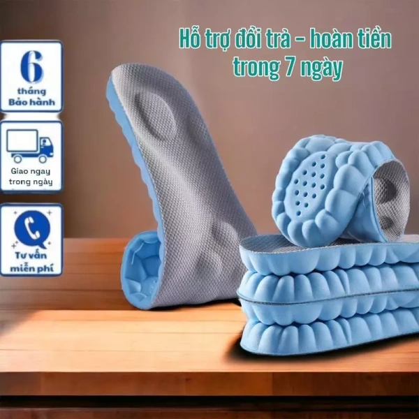 Những ưu điểm này giúp lót 4D thích hợp cho người phải mang giày cao gót liên tục, đặc biệt là những ai ưu tiên cảm giác nhẹ nhàng và thoáng mát suốt ngày dài. (Ảnh 5) Những ưu điểm này giúp lót 4D thích hợp cho người phải mang giày cao gót liên tục, đặc biệt là những ai ưu tiên cảm giác nhẹ nhàng và thoáng mát suốt ngày dài. (Ảnh 5)