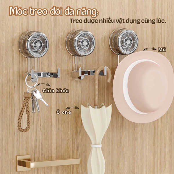 Không phải mọi bề mặt đều tương thích hoàn hảo với móc hút chân không. (Ảnh 2) Không phải mọi bề mặt đều tương thích hoàn hảo với móc hút chân không. (Ảnh 2)