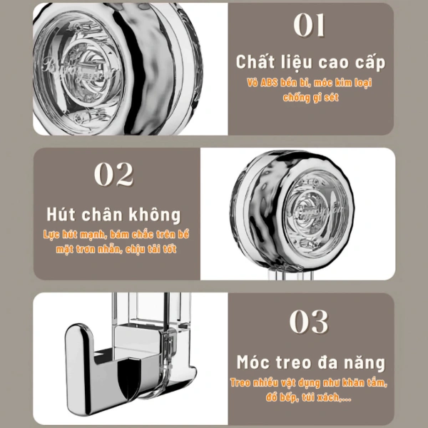 Trong thị trường hiện nay, một mẫu móc hút chân không đang nhận được nhiều phản hồi tích cực là Móc treo tường hút chân không (giá gốc 33 638 ₫, giảm còn 27 800 ₫). (Ảnh 4) Trong thị trường hiện nay, một mẫu móc hút chân không đang nhận được nhiều phản hồi tích cực là Móc treo tường hút chân không (giá gốc 33 638 ₫, giảm còn 27 800 ₫). (Ảnh 4)