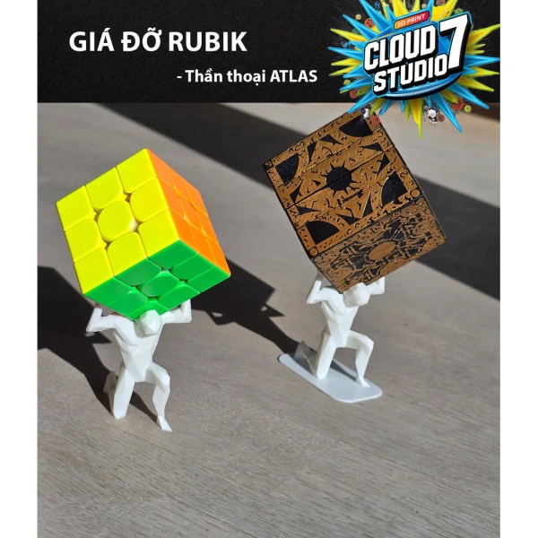 Khi một giá đỡ Rubik 3D biến giờ giải đố thành trải nghiệm khám phá không gian - Ảnh 1 Khi một giá đỡ Rubik 3D biến giờ giải đố thành trải nghiệm khám phá không gian - Ảnh 1