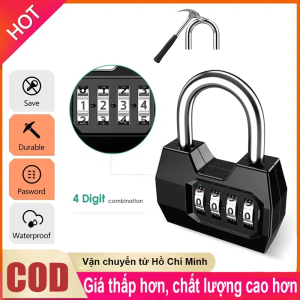 Khi mưa bão kéo tới, chỉ có khóa kim loại 4 chữ số chịu đựng được sức mạnh thời tiết - Ảnh 1 Khi mưa bão kéo tới, chỉ có khóa kim loại 4 chữ số chịu đựng được sức mạnh thời tiết - Ảnh 1