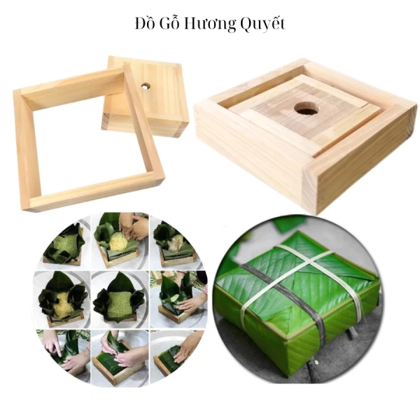Sau mỗi lần nấu, bánh chưng để lại một lớp bã gạo, bùn nước và các vụn lá trên bề mặt khuôn. (Ảnh 2)