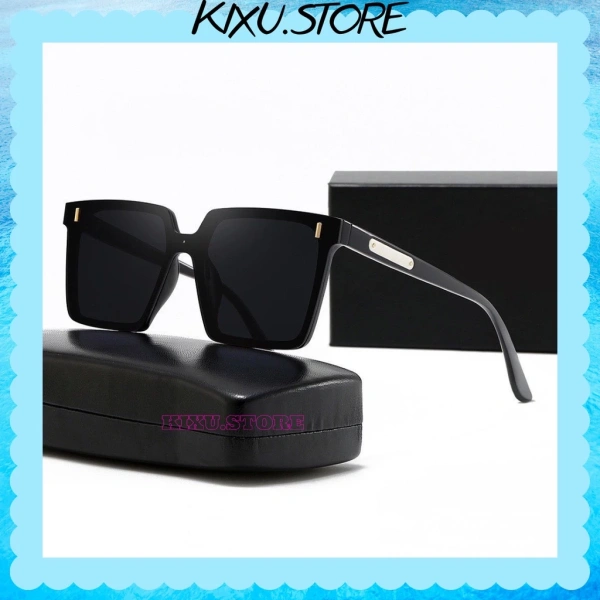 Khi nắng gay gắt, kính mát vuông đen chống UV400 thực sự giảm mỏi mắt hơn mong đợi - Ảnh 1