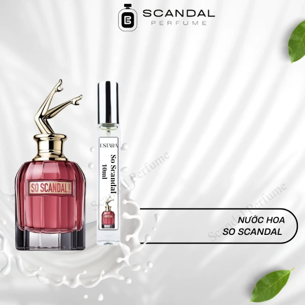 Với tiêu chí “thơm lâu, ngọt ngào, quyến rũ”, Nước hoa nữ So Scandal EDP 10 ml của ESTARA mang đến một trải nghiệm phong phú, phù hợp với người phụ nữ hiện đại yêu thích mùi hương nữ tính nhưng không quá nặng nề. (Ảnh 4)