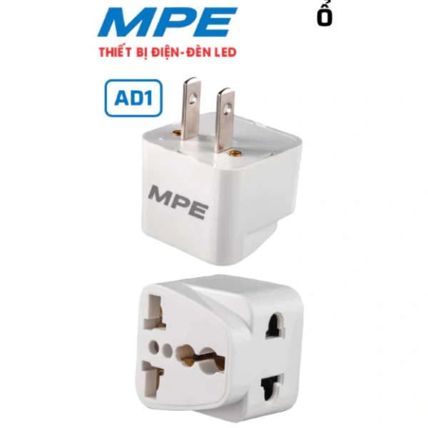 Trong số các lựa chọn trên thị trường, Ổ cắm du lịch MPE 2 chấu dẹp AD1, 3 chấu vuông AD2 là một mẫu đáng cân nhắc cho những ai muốn một giải pháp vừa “nhỏ gọn” vừa “đa năng”. (Ảnh 4)