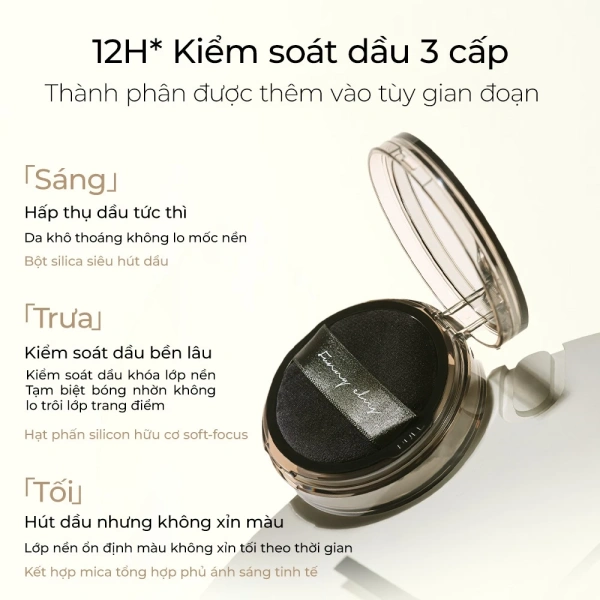 Khi phấn phủ trong suốt hứa hẹn kiềm dầu 12 giờ mà da chỉ mờ lì trong nửa ngày - Ảnh 4 Khi phấn phủ trong suốt hứa hẹn kiềm dầu 12 giờ mà da chỉ mờ lì trong nửa ngày - Ảnh 4