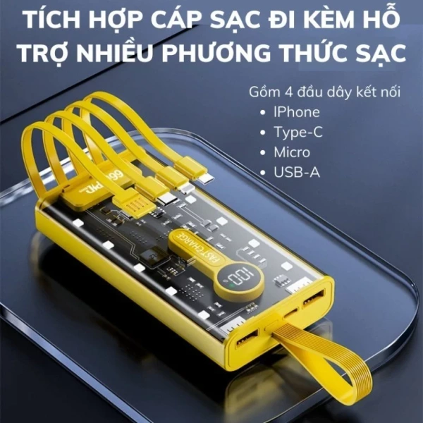 Khi pin dự phòng 20000mAh 120W với 4 cổng không đồng thời sạc đủ tốc độ cho mọi thiết bị, bạn sẽ giải quyết thế nào? - Ảnh 2