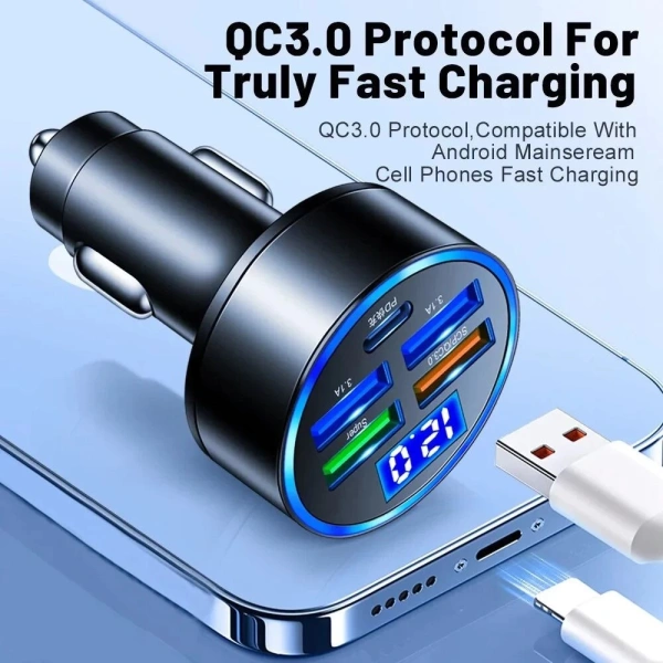 Khi sạc nhanh đa cổng 250W trong xe hơi, pin iPhone vẫn chậm hơn mong đợi - Ảnh 5 Khi sạc nhanh đa cổng 250W trong xe hơi, pin iPhone vẫn chậm hơn mong đợi - Ảnh 5