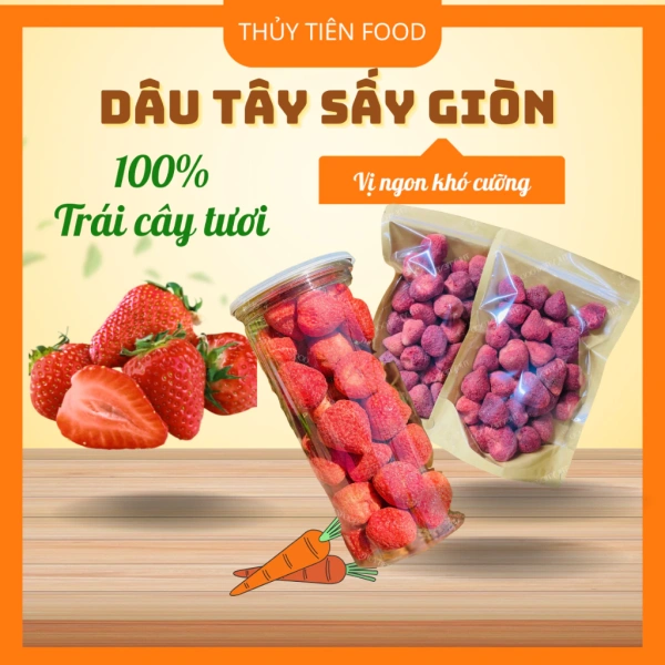 Khi snack dâu tây sấy giòn hứa hẹn vị giòn rụm, nhưng thực tế lại khiến bạn băn khoan về lượng đường sau mỗi lần ăn - Ảnh 1