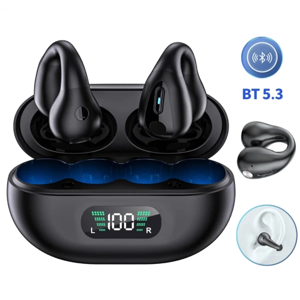 Khi tai nghe không dây Bluetooth 5.3 cảm ứng LED không kéo dài thời lượng pin như mong đợi trong hành trình dài - Ảnh 1