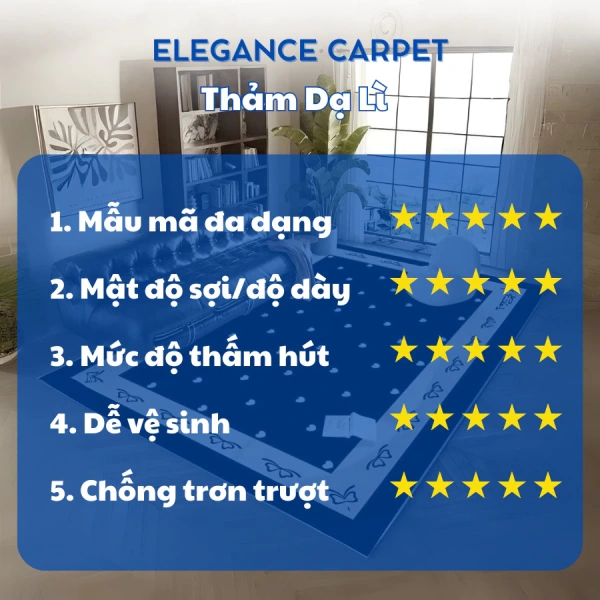 Như vậy, nếu bạn đang tìm kiếm một giải pháp “bắt mắt” nhưng vẫn muốn giữ chi phí ở mức hợp lý, thảm Bali của MemminCarpet là một lựa chọn đáng cân nhắc, nhất là khi bạn ưu tiên yếu tố thẩm mỹ hiện đại cùng độ bền phù hợp với sinh hoạt gia đình. (Ảnh 5) Như vậy, nếu bạn đang tìm kiếm một giải pháp “bắt mắt” nhưng vẫn muốn giữ chi phí ở mức hợp lý, thảm Bali của MemminCarpet là một lựa chọn đáng cân nhắc, nhất là khi bạn ưu tiên yếu tố thẩm mỹ hiện đại cùng độ bền phù hợp với sinh hoạt gia đình. (Ảnh 5)