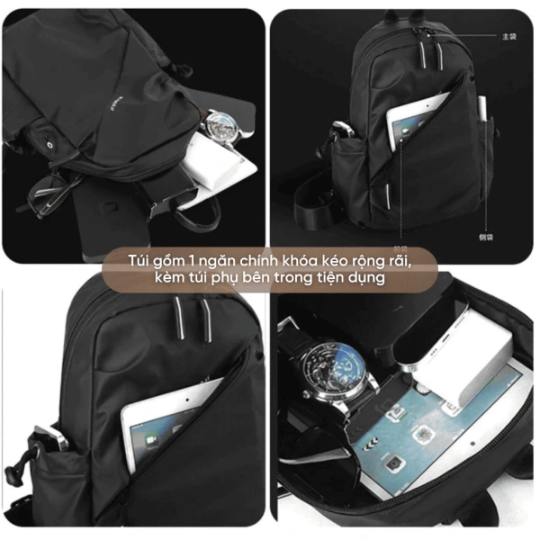 Khi túi canvas chống nước đeo trước ngực bảo vệ tài sản, nhưng lại làm giảm sự linh hoạt trong những bước đi hối hả - Ảnh 4 Khi túi canvas chống nước đeo trước ngực bảo vệ tài sản, nhưng lại làm giảm sự linh hoạt trong những bước đi hối hả - Ảnh 4
