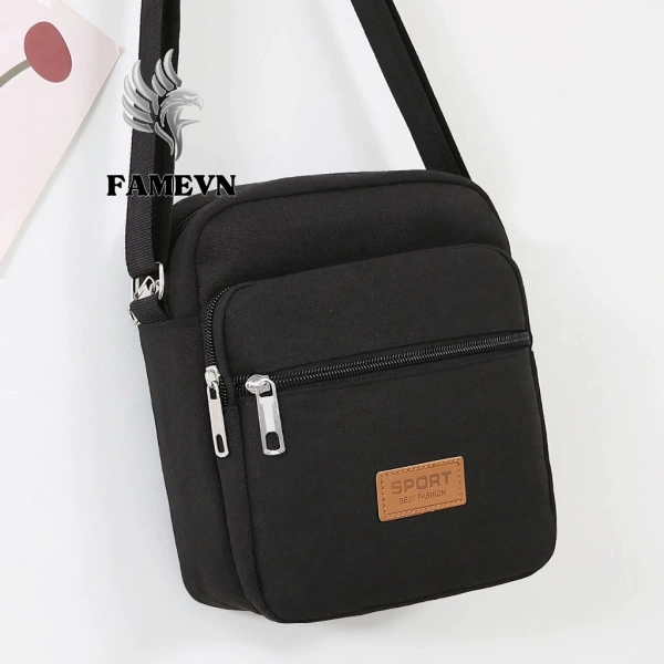 Khi túi đeo chéo canvas phong cách Hàn Quốc bỗng trở thành giải pháp nhẹ nhàng cho mọi đồ dùng hàng ngày - Ảnh 1 Khi túi đeo chéo canvas phong cách Hàn Quốc bỗng trở thành giải pháp nhẹ nhàng cho mọi đồ dùng hàng ngày - Ảnh 1