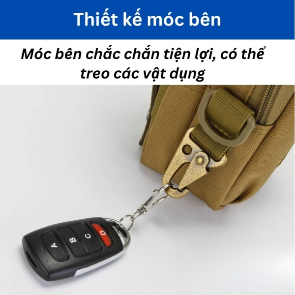 Nhờ độ linh hoạt của dây đeo, bạn có thể chuyển đổi vị trí đeo ngay trong lúc di chuyển, giúp giảm áp lực lên lưng hoặc hông nếu cảm thấy không thoải mái. (Ảnh 5) Nhờ độ linh hoạt của dây đeo, bạn có thể chuyển đổi vị trí đeo ngay trong lúc di chuyển, giúp giảm áp lực lên lưng hoặc hông nếu cảm thấy không thoải mái. (Ảnh 5)