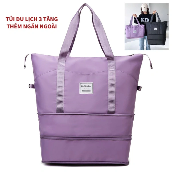 Dựa vào bảng so sánh, túi du lịch cỡ lớn 2 tầng không chỉ có mức giá cạnh tranh mà còn đáp ứng tốt các tiêu chí trọng tâm: khả năng chịu nước, trọng lượng nhẹ, và đa năng với ngăn giày và ngăn đựng quần áo bẩn. (Ảnh 4)