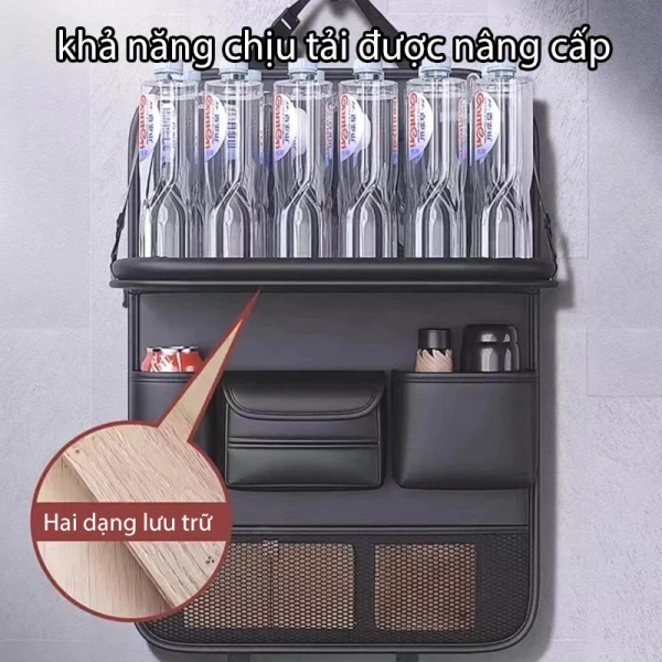 Trên thị trường hiện nay, túi treo sau ghế có đa dạng chất liệu: vải, nhựa, da thật và da PU. (Ảnh 3) Trên thị trường hiện nay, túi treo sau ghế có đa dạng chất liệu: vải, nhựa, da thật và da PU. (Ảnh 3)