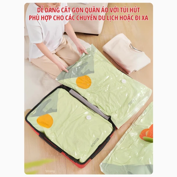 Khi túi hút chân không hứa hẹn tiết kiệm không gian, nhưng lại khiến quần áo bị nhăn sau mỗi lần mở. - Ảnh 4