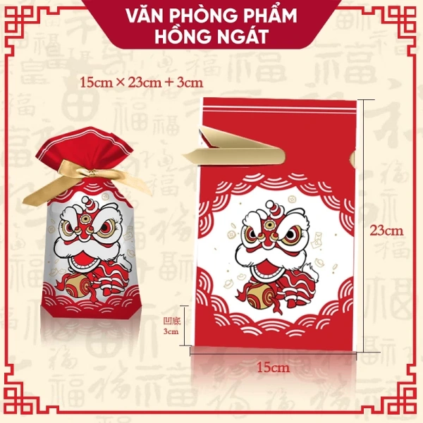 Trong các lựa chọn hiện có trên thị trường, Combo 10 Túi đựng quà mini chủ đề TẾT (mã sản phẩm TET04) của Văn Phòng Phẩm Hồng Ngát là một ví dụ tiêu biểu. (Ảnh 4) Trong các lựa chọn hiện có trên thị trường, Combo 10 Túi đựng quà mini chủ đề TẾT (mã sản phẩm TET04) của Văn Phòng Phẩm Hồng Ngát là một ví dụ tiêu biểu. (Ảnh 4)