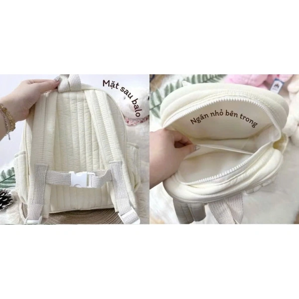 Khi việc thêu tên lên balo mầm non thực sự tránh được những khoảnh khắc lộn xộn trong buổi đến trường. - Ảnh 4