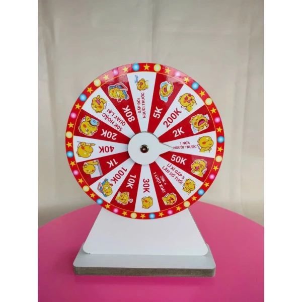 Vòng quay Lì Xì, còn được gọi là “wheel of fortune” tại một số quốc gia, bắt nguồn từ truyền thống rút thăm may mắn trong các dịp Tết Nguyên Đán của người Việt. (Ảnh 2) Vòng quay Lì Xì, còn được gọi là “wheel of fortune” tại một số quốc gia, bắt nguồn từ truyền thống rút thăm may mắn trong các dịp Tết Nguyên Đán của người Việt. (Ảnh 2)