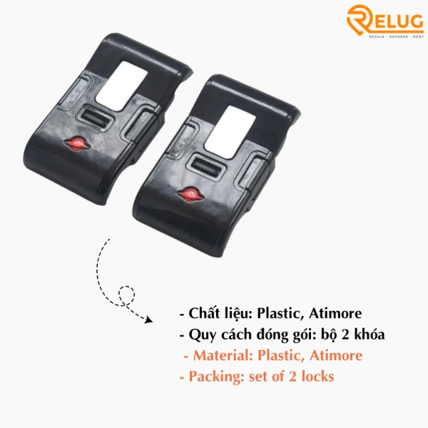 Khóa chốt dành cho vali khung nhôm bền đẹp thực sự giảm nguy cơ mở ra giữa chuyến bay - Ảnh 4 Khóa chốt dành cho vali khung nhôm bền đẹp thực sự giảm nguy cơ mở ra giữa chuyến bay - Ảnh 4