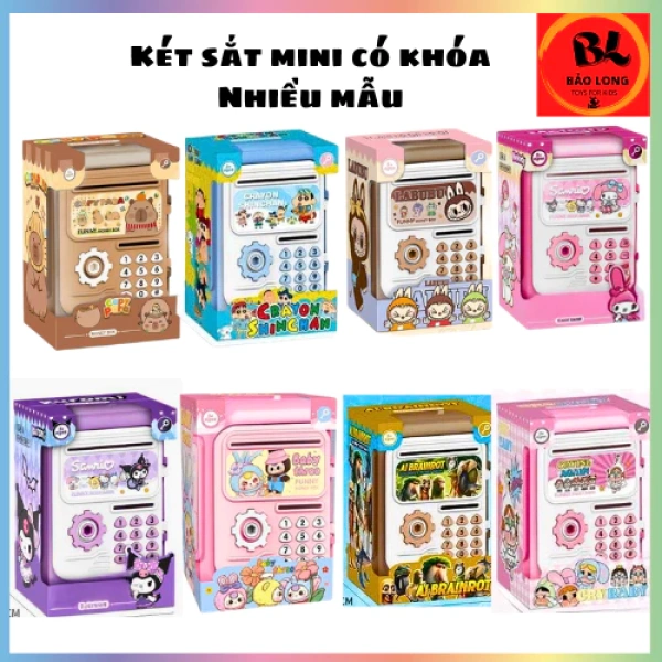 Khóa nhỏ trên két sắt mini khiến việc giữ gìn đồ chơi cho bé dễ gặp rủi ro bất ngờ - Ảnh 1